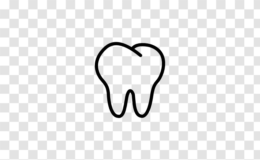 Tooth Clip Art - Silhouette Transparent PNG