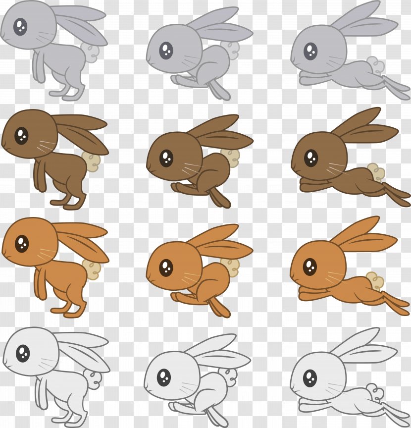 Hare Rabbit Angel Bunny Drawing Clip Art - Mammal - Closet Transparent PNG