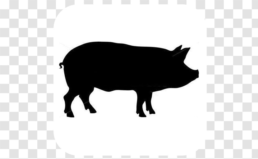 Granny Pig Rib Crib Decal Butcher Transparent PNG