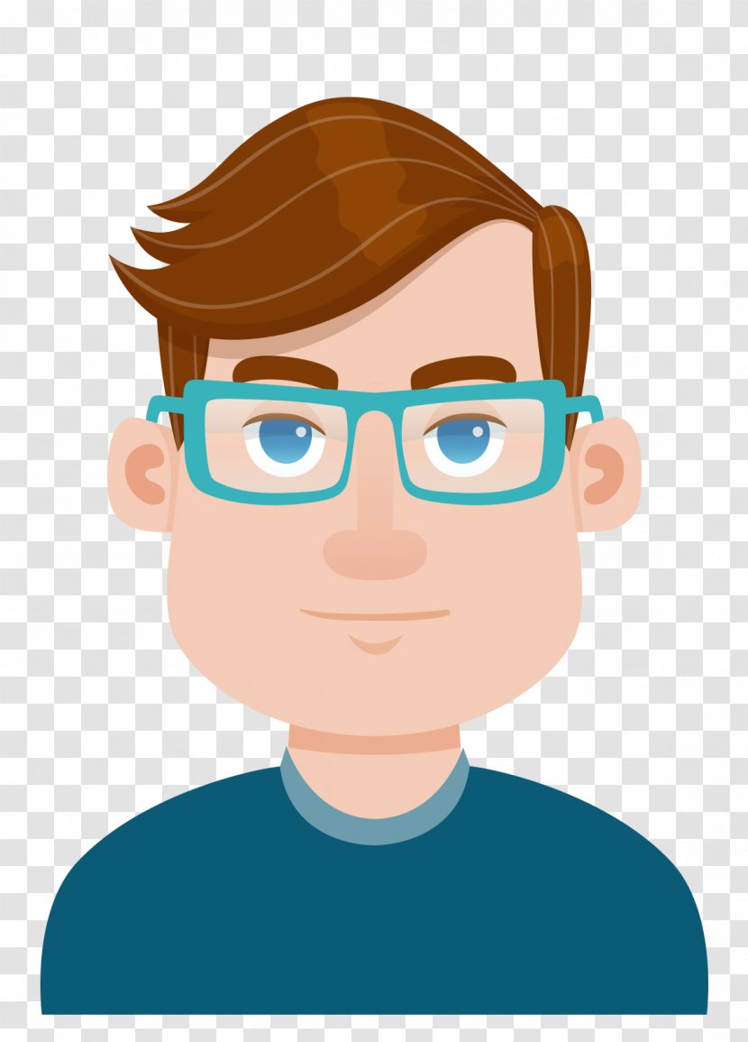 Glasses Man Model - Computer Graphics - The With Transparent PNG