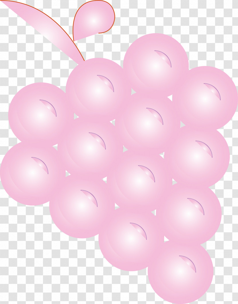 Balloon Pink Party Supply Ball Magenta Transparent PNG
