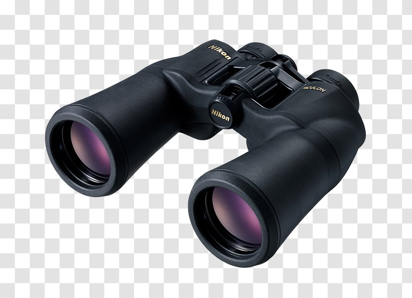 Binoculars Nikon Optics Porro Prism Magnification - Eye Relief - Binocular Transparent PNG