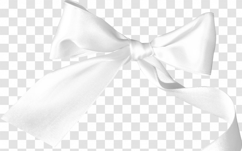 Bow Tie White Neck Pattern - Necktie - Ribbon Transparent PNG