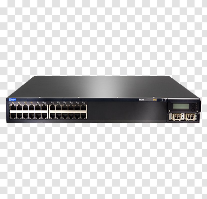 Juniper Networks Network Switch EX-Series Power Over Ethernet EX3200 - Electronic Component - Layer 3 Transparent PNG