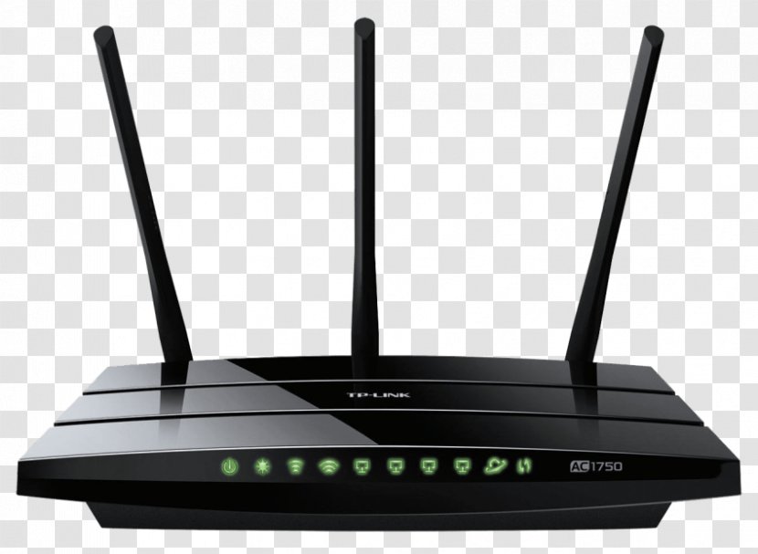 TP-LINK Archer C7 Wireless Router IEEE 802.11ac Wi-Fi - Electronics Accessory Transparent PNG