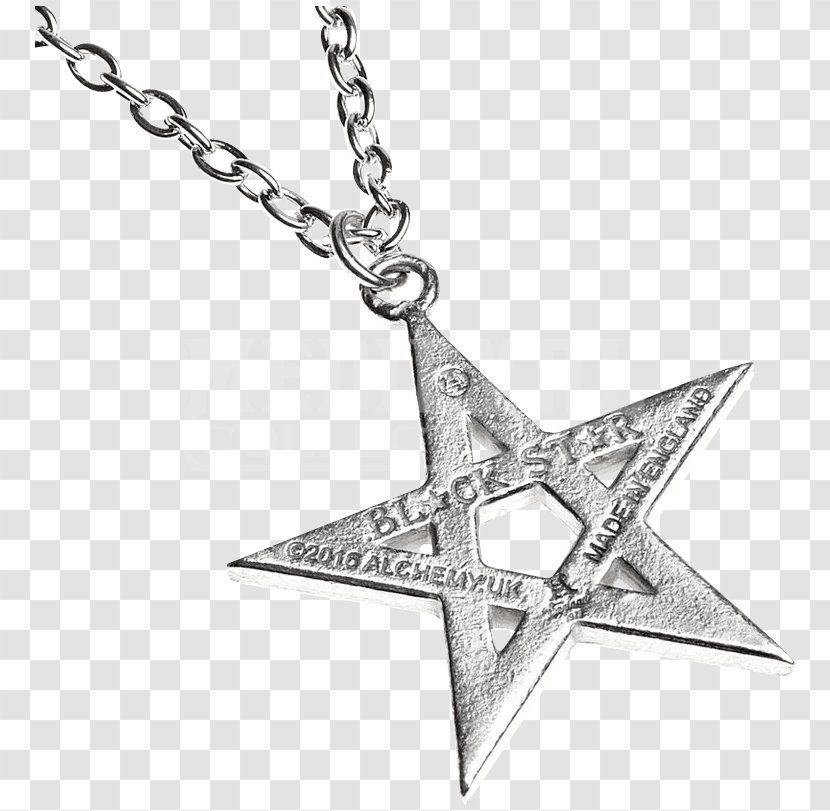Wicca Charms & Pendants Pentagram Occult Necklace - Chain Transparent PNG