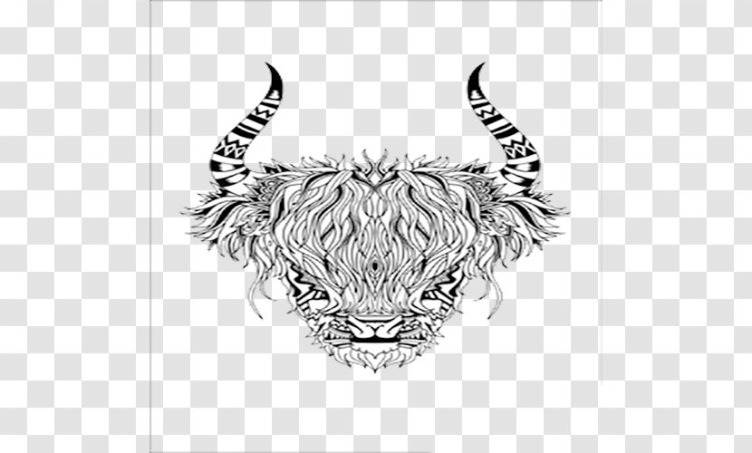 Goat Black And White - Line Art - Graphic Transparent PNG