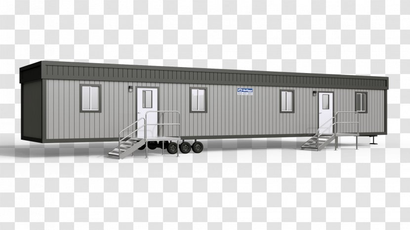 ModSpace Trailer Office Architectural Engineering Modular Building - Roulotte - Rent Transparent PNG