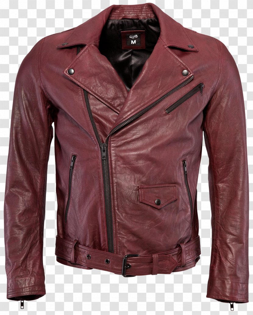 Leather Jacket Clothing - Textile Transparent PNG