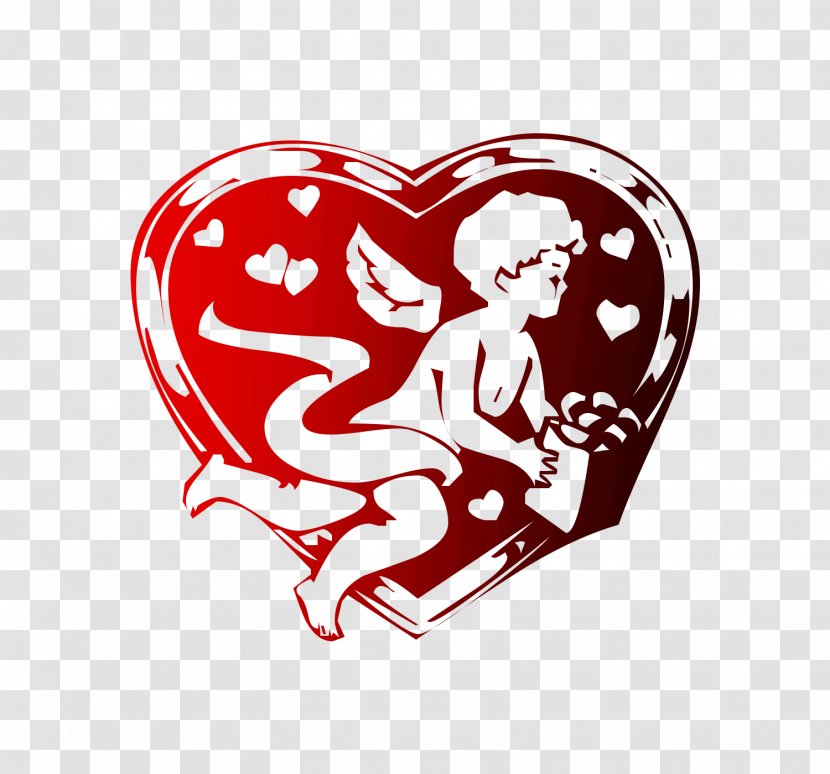 Clip Art Illustration Heart Logo Valentine's Day - Flower Transparent PNG