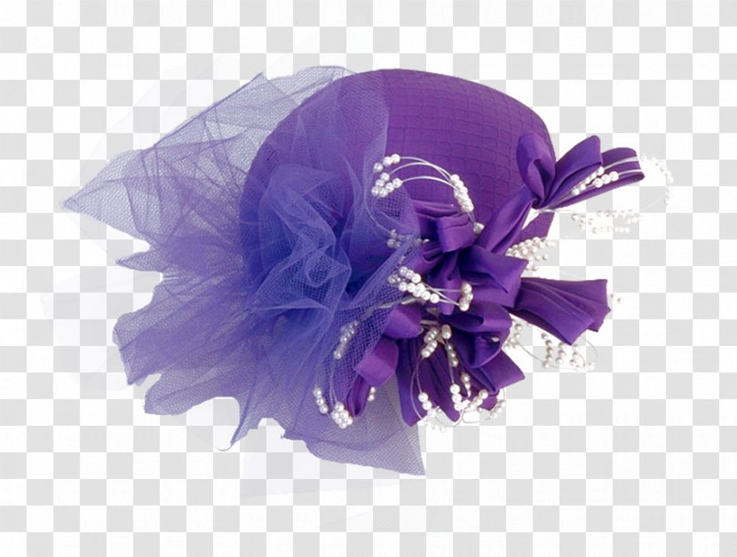 Hat Purple Designer - Hair Accessory Transparent PNG