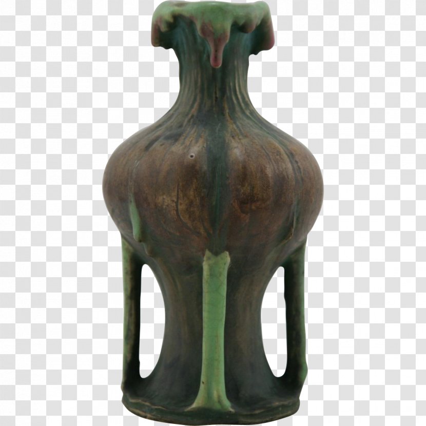 Ceramic Artifact Vase Pottery - Icicles Transparent PNG