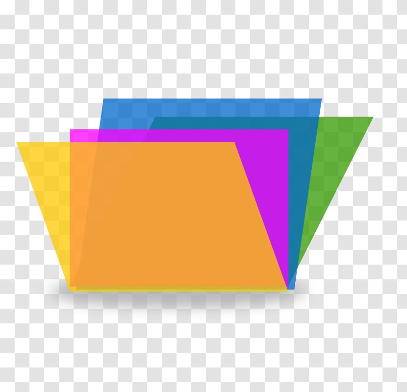 Paper File Folders Clip Art - Brand - Organize Cliparts Transparent PNG