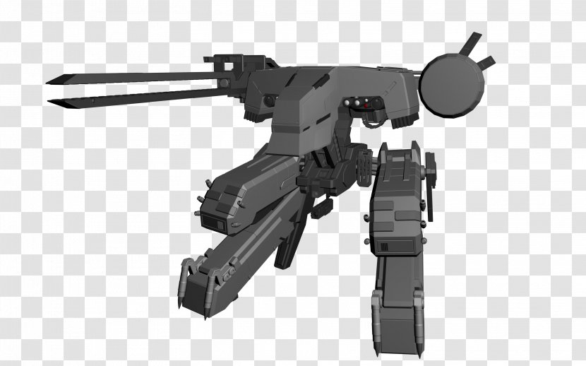 Machine Gun Firearm Mecha - Metal Gear Transparent PNG