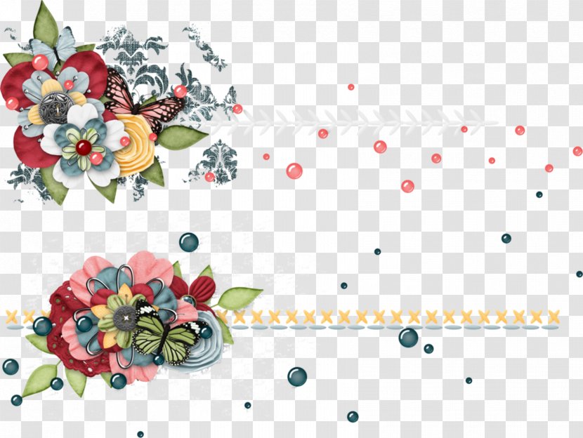 Clip Art - Floral Design - Handmade Jewelry, Hair Accessories Transparent PNG