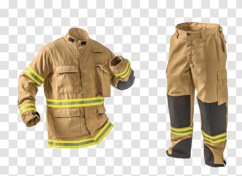 Bunker Gear Firefighter Personal Protective Equipment Jacket Clothing - Practical Clothes Hook Transparent PNG