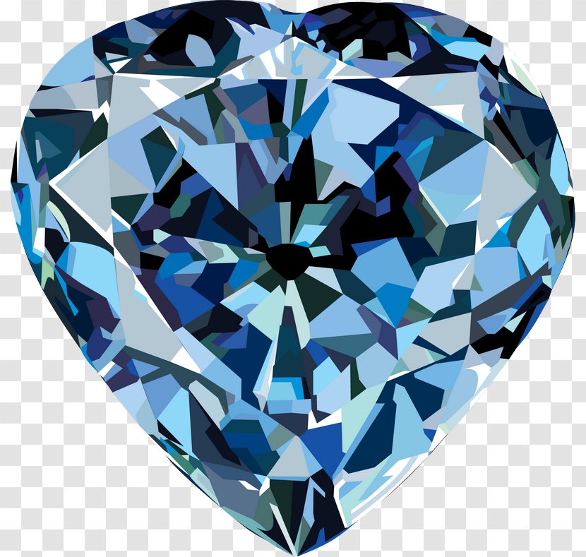 Premier Mine Heart Of Eternity Diamond Color Blue Transparent PNG