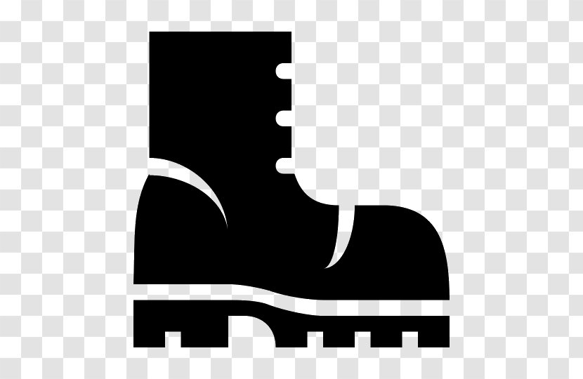 Dress Boot Clip Art - Black Transparent PNG