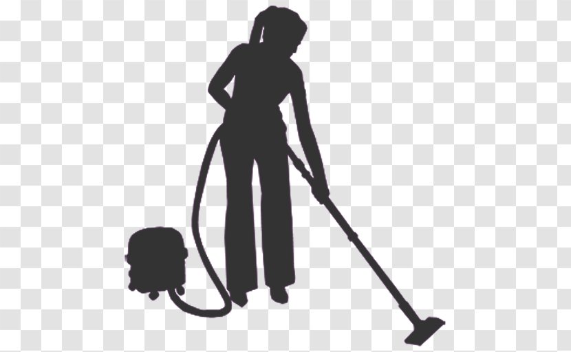 Cleaner Floor Cleaning Image Silhouette - Mop Transparent PNG