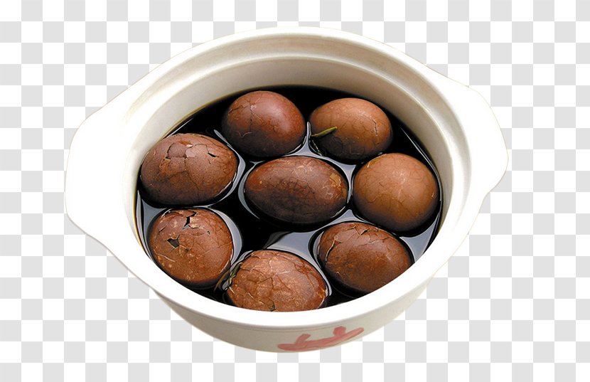 Tea Red Cooking Food Egg - Merienda - Free To Pull The Material Boiled Eggs Image Transparent PNG