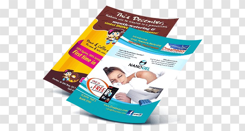 Flyer Paper Brochure Pamphlet Printing - Promotion - Design Transparent PNG