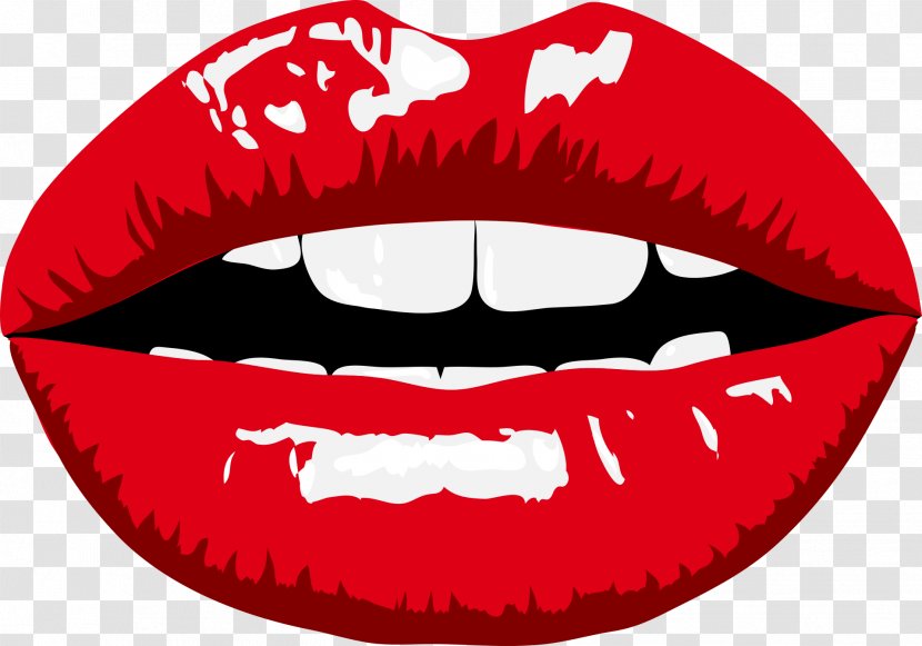 Lip Smile Clip Art - Heart - Lips Transparent PNG