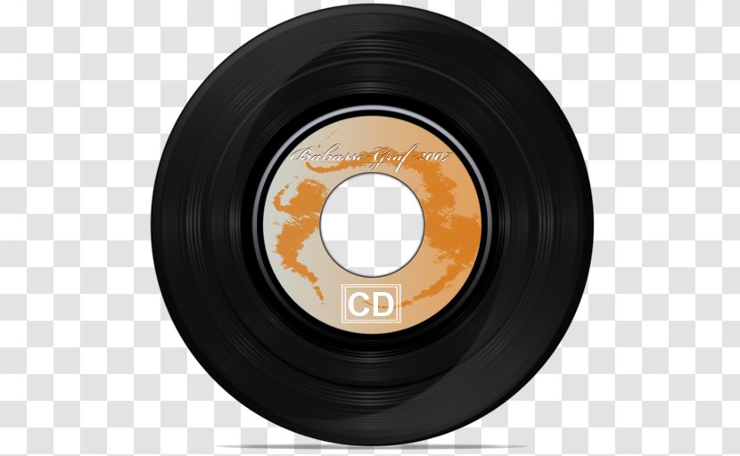 Compact Disc Phonograph Record - Wheel - Old School Transparent PNG