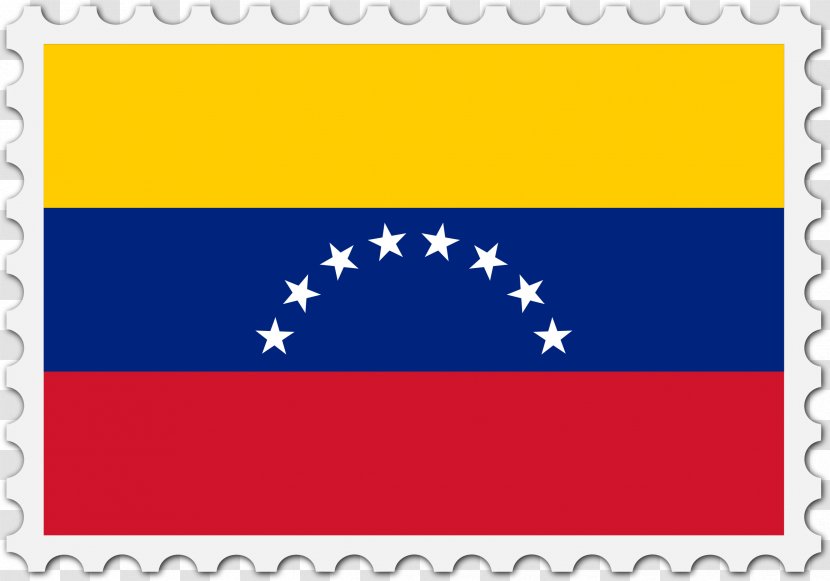 Flag Of Venezuela Sticker Label Clip Art - Rectangle Transparent PNG