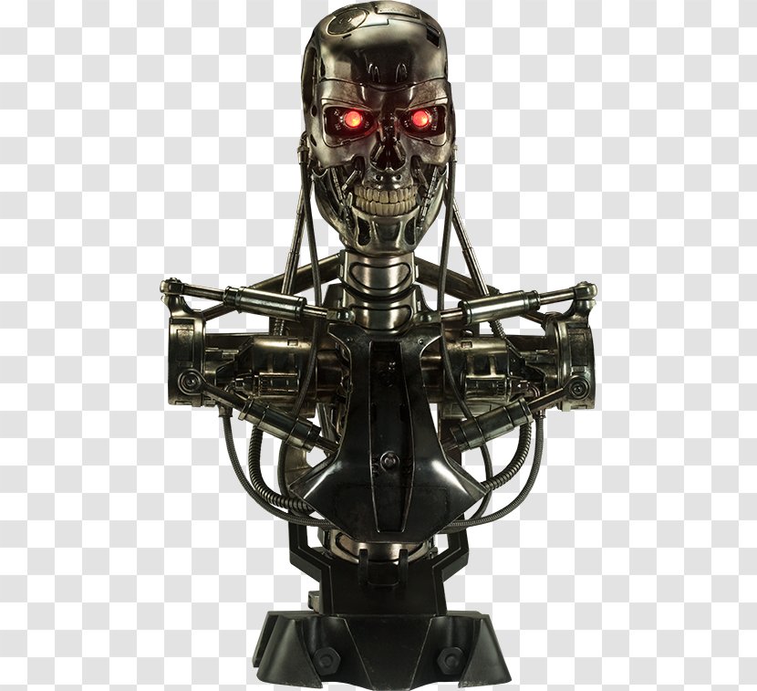 Terminator T-X Skynet Bust Sideshow Collectibles - Machine Transparent PNG