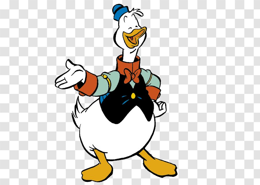 Gus Goose Donald Duck Daisy Huey, Dewey And Louie - Ganso Transparent PNG