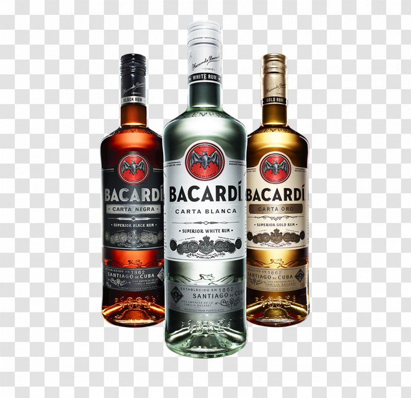 Rum Liquor Cocktail Bacardi Alcoholic Beverages - Liqueur Transparent PNG