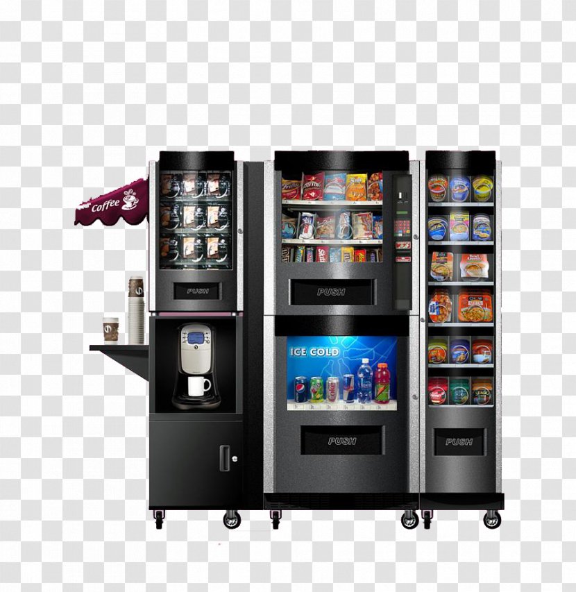 Vending Machine Drink Franchising Sales - Automation - Coffee Beverages Automatic Machines Transparent PNG