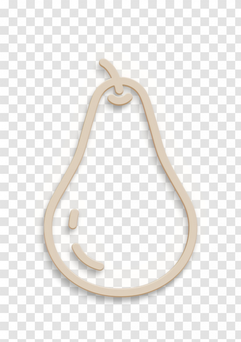 Gastronomy Icon Pear Icon Transparent PNG