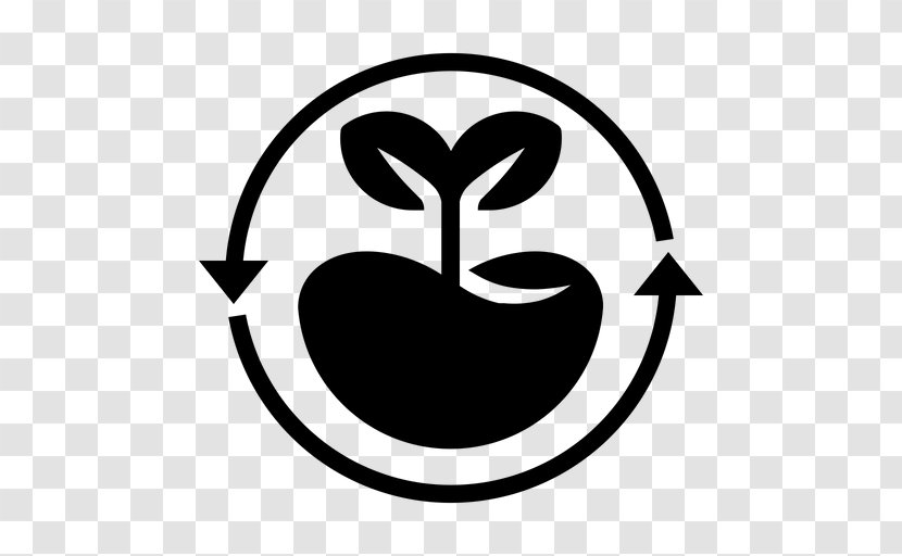 Symbol Font Logo Circle Black-and-white - Line Art - Heart Transparent PNG