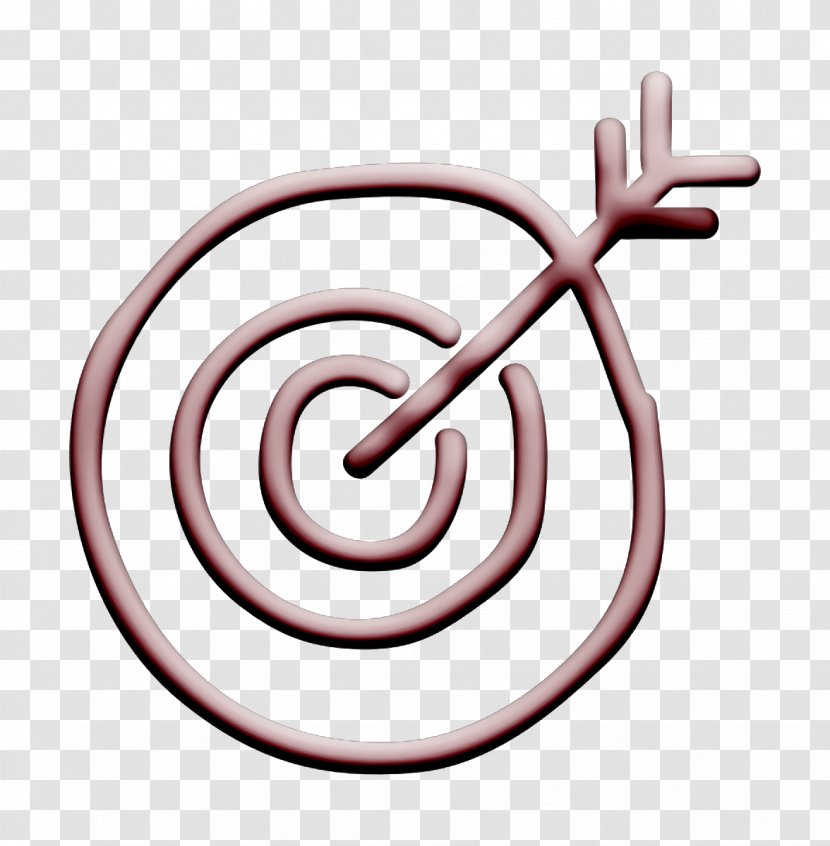 Business Icon Goals Mission - Spiral Symbol Transparent PNG