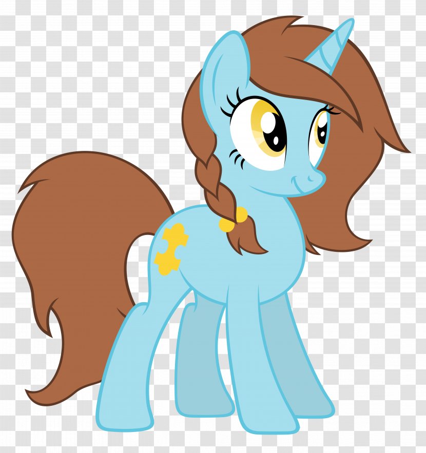 Pony Cat Digital Art Illustration - Cartoon Transparent PNG