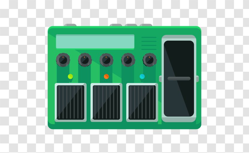 Electronic Component Green Icon - Multimedia - A Radio Transparent PNG