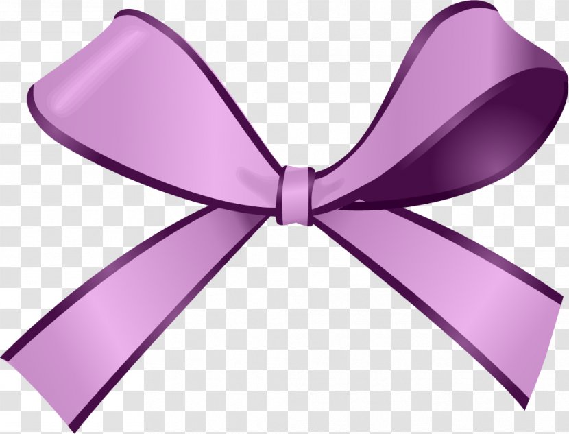 Bow Tie - Purple - Fashion Accessory Transparent PNG