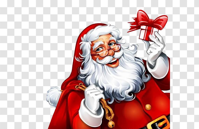 Santa Claus Christmas Royalty-free Illustration - Fictional Character Transparent PNG