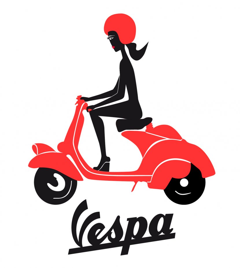 Scooter Vespa Piaggio Car Motorcycle Transparent PNG