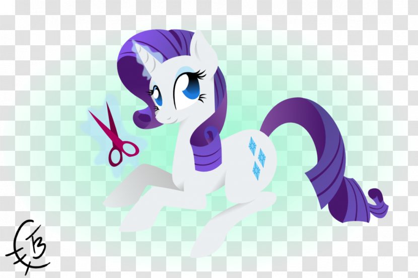 Pony Rarity Rainbow Dash Derpy Hooves Horse - Watercolor Transparent PNG