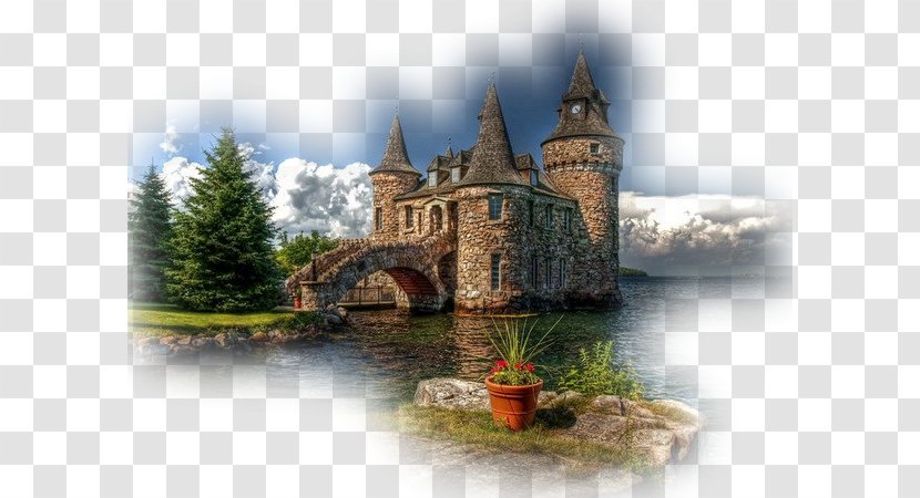 Boldt Castle Heart Island Hart Thousand Islands Dark - Ch%c3%a2teau - Chateau Transparent PNG