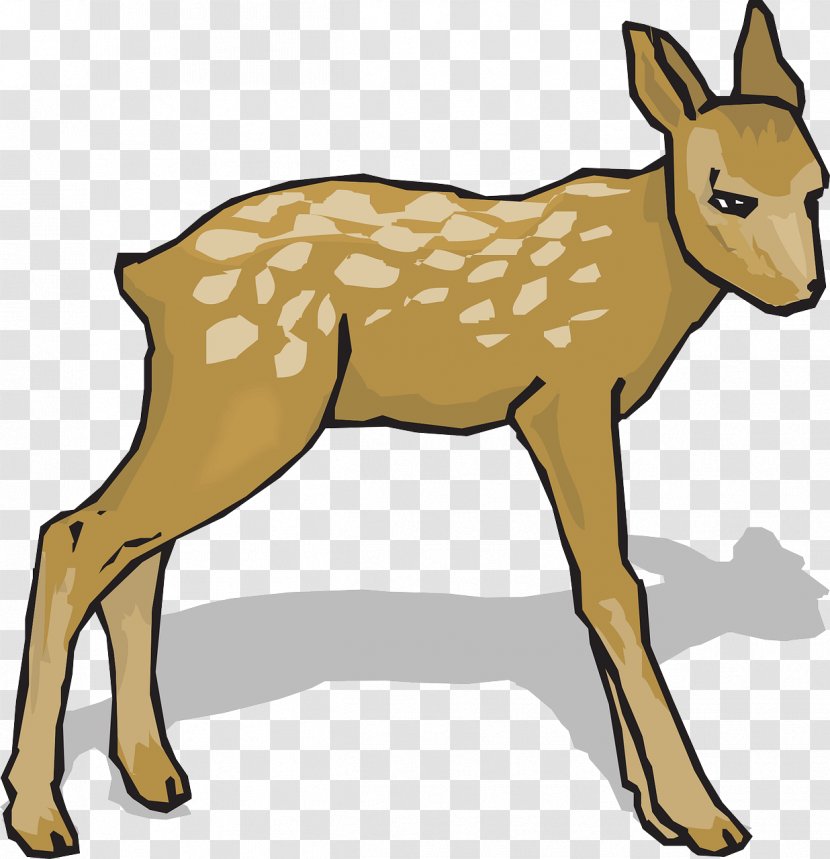 White-tailed Deer Clip Art - Reindeer Transparent PNG