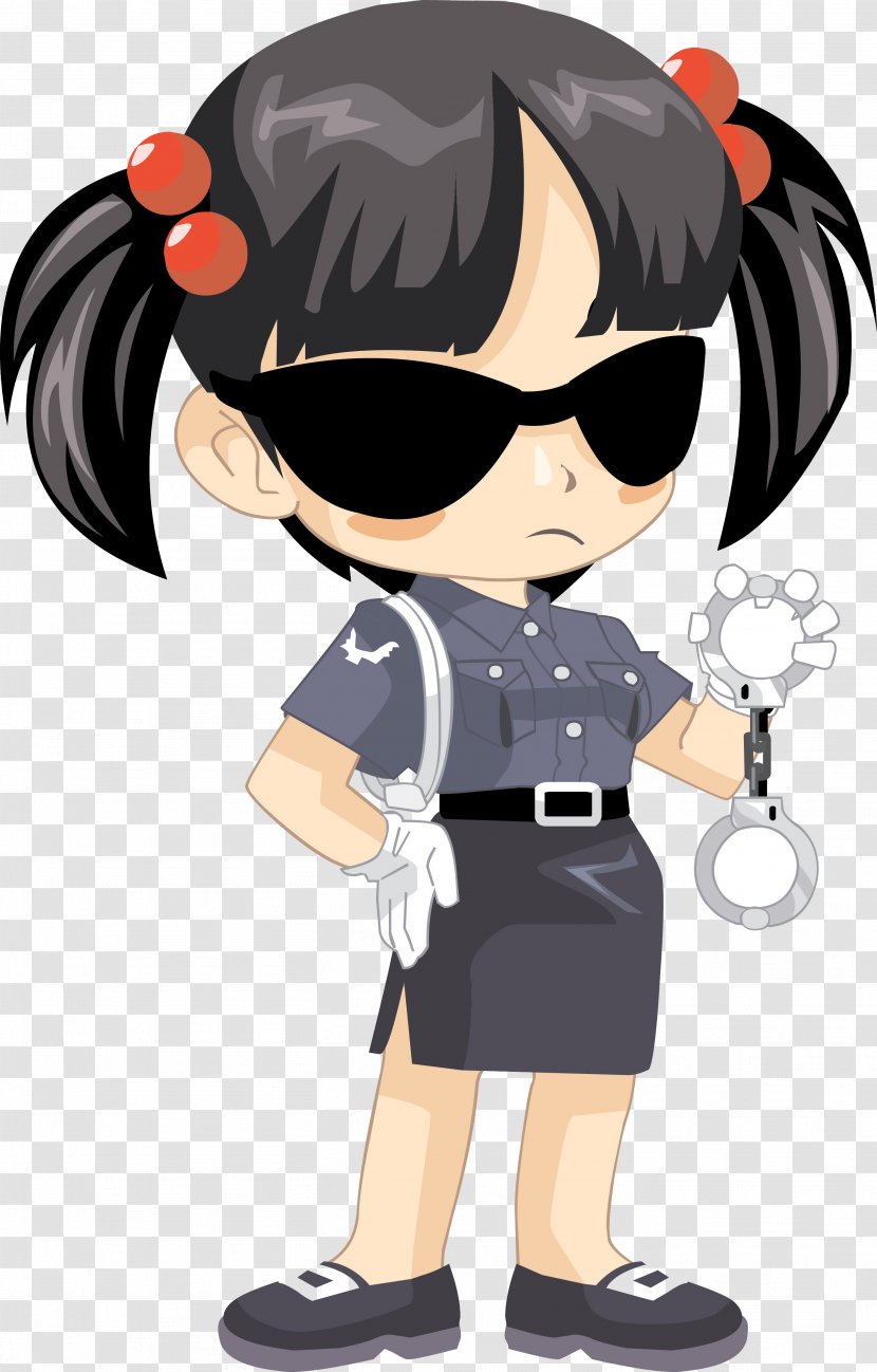 Police Officer Woman Animated Film - Tree Transparent PNG