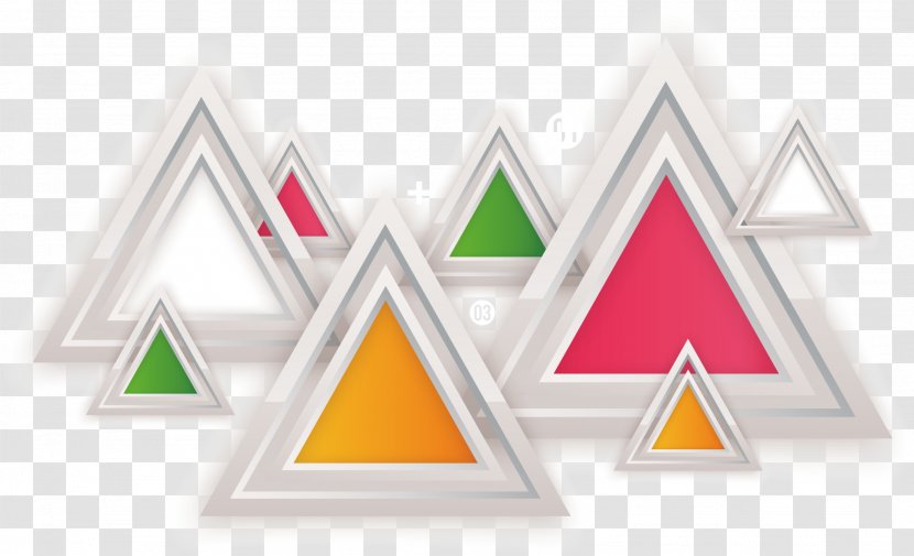Triangle Geometry - Data - Color Geometric Transparent PNG