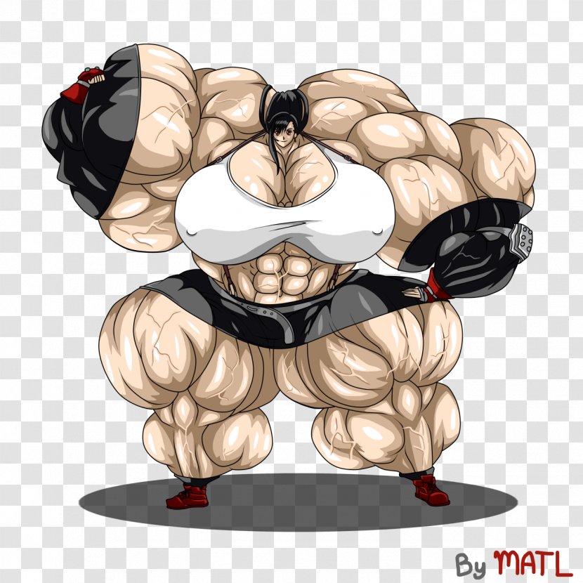 DeviantArt Illustration Tifa Lockhart Muscle - Cartoon - Growth Deviantart Transparent PNG