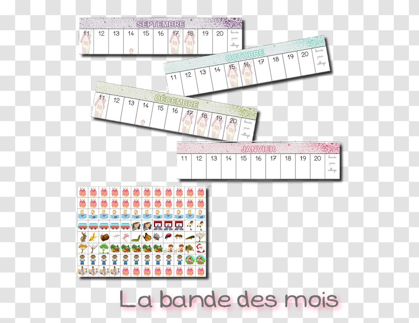 Calendar Kindergarten School Cours Préparatoire Time - Teacher Transparent PNG