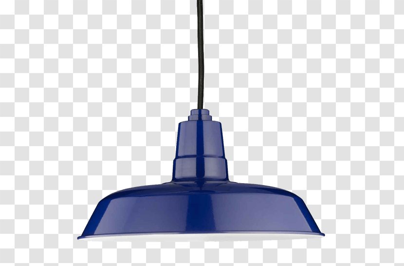 Barn Light Electric Lamp Lighting Cobalt Blue - Industry Transparent PNG