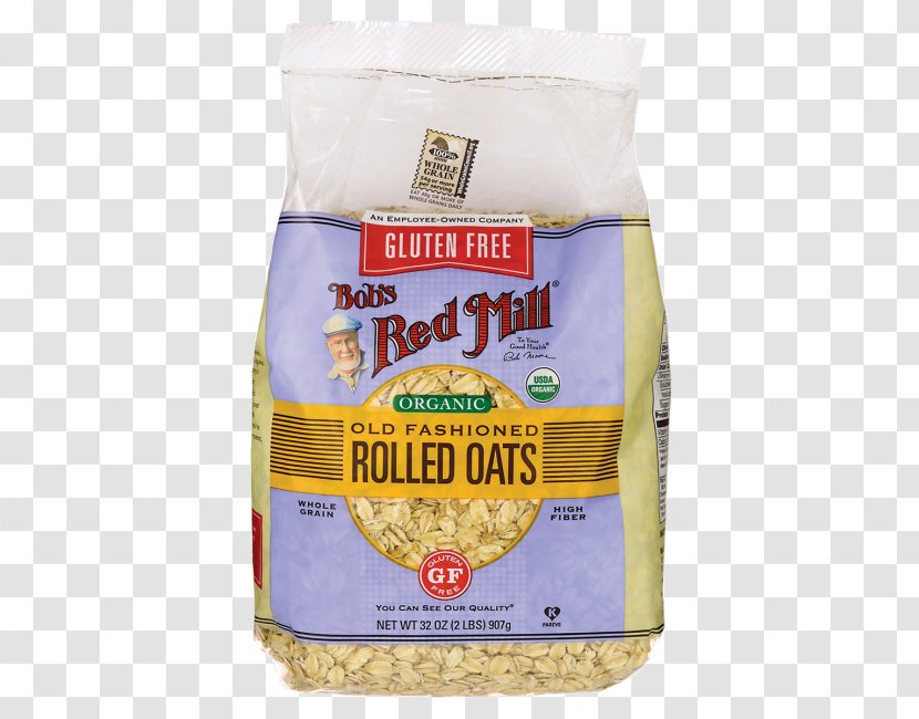 Breakfast Cereal Rolled Oats Bob's Red Mill Gluten-free Diet - Gluten Transparent PNG