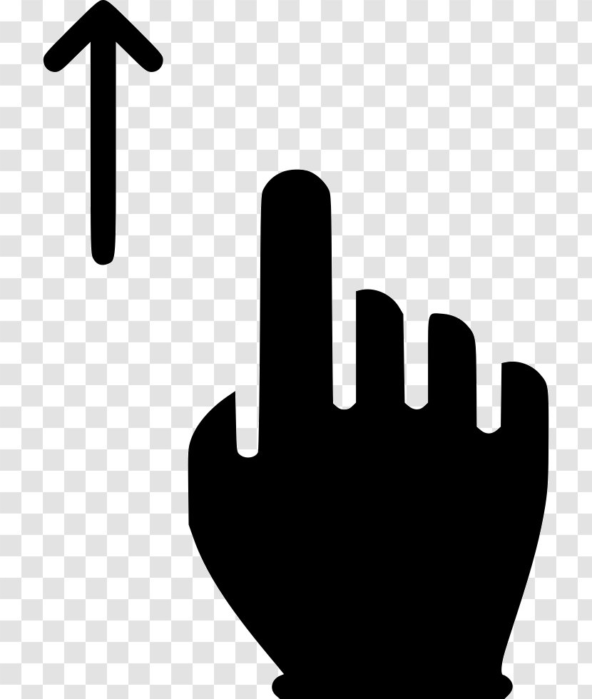 Swipe Down - Thumb - Finger Transparent PNG